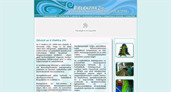 Desktop Screenshot of eelektra.hu